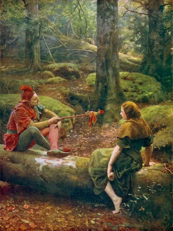 John_Collier_-_In_the_Forest_of_Arden.jpg 중세 유럽은 없다?