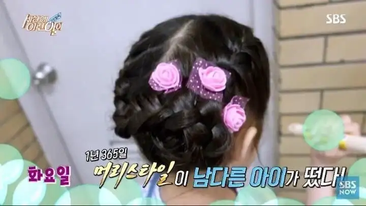딸 머리 묶어주다가 뜻밖에 재능 찾은 아버지 jpg._1.webp