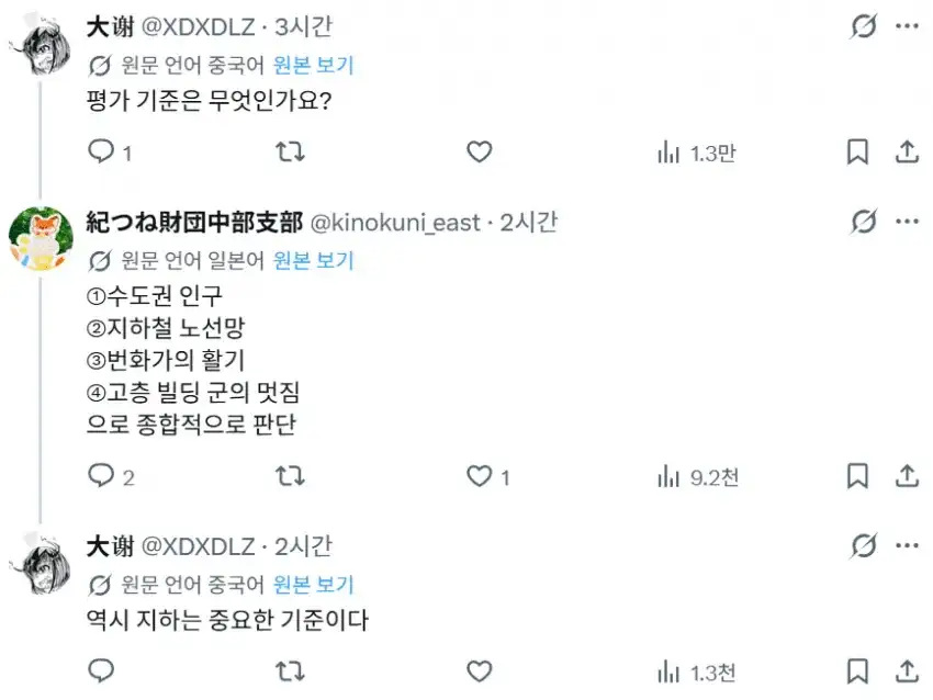 어느 일본인이 만든 아시아 대도시 티어표_3.webp