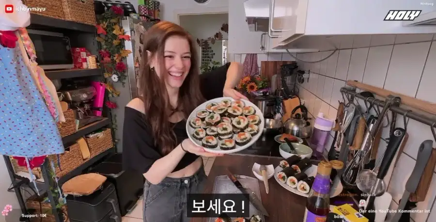 갑자기 한국에서 인기 많아진 독일 누나 근황_4.webp