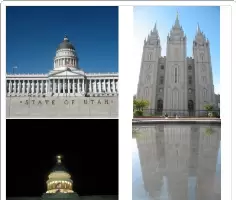 몰몬교의 성지 Salt Lake City-