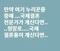 국제결혼 분쟁의 판례에 대하여..