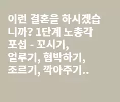 업자들의 국제결혼 시나리오