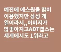 ADT한국에서도 1위 보안 업체 세셰서도 위