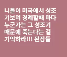 니들이 그리 감지덕지하는 미국이란 나라의 실체