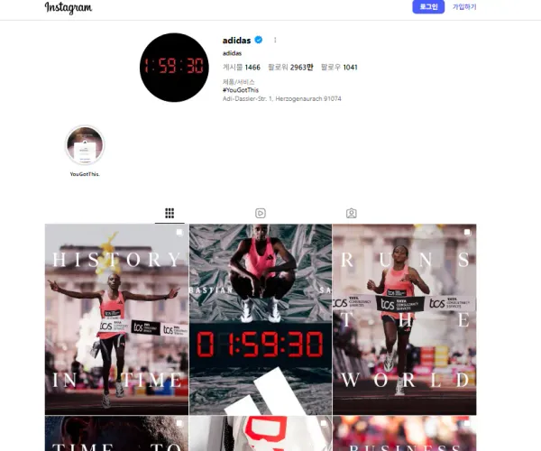 아디다스 현재 상황