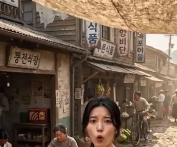 역사 속으로 들어가본 여성 [AI제작영상]